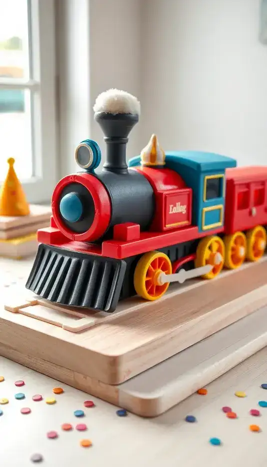 Classic Locomotive Cake