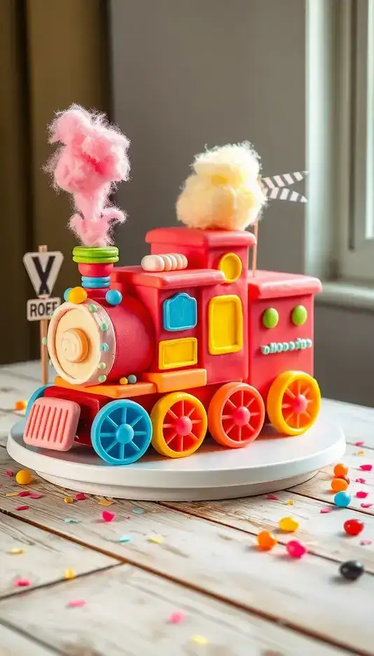 Whimsical Candy Smoke Puff