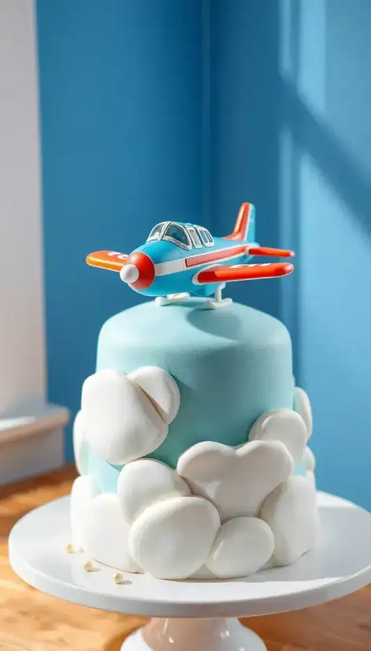 Kids’ Toy Plane Cake