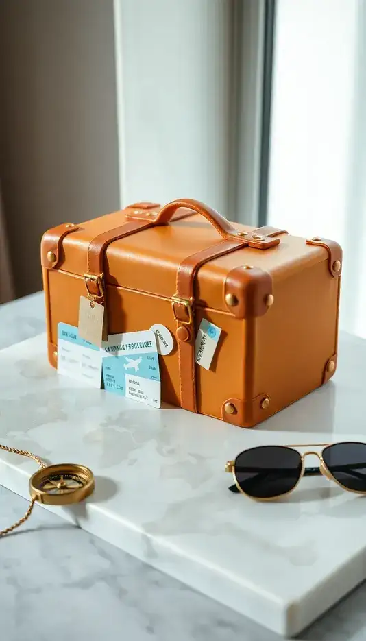 Gold Leaf Edge Accent