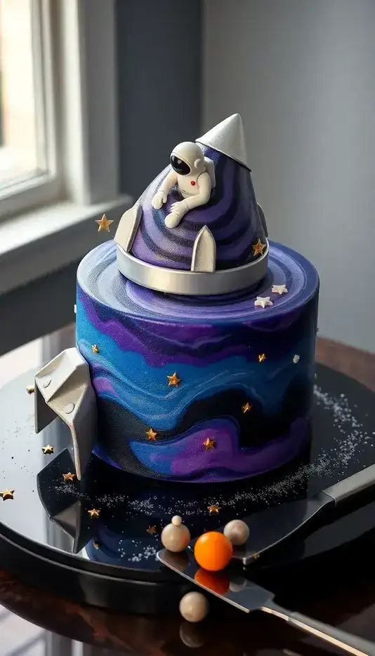 Delicate Sugar Sculpture Accent