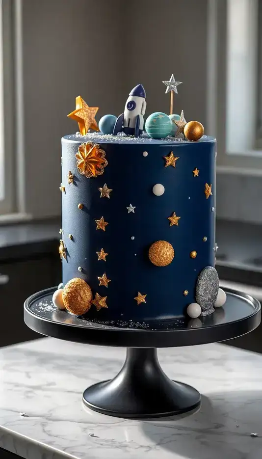 Modern Abstract Metallic Streaks