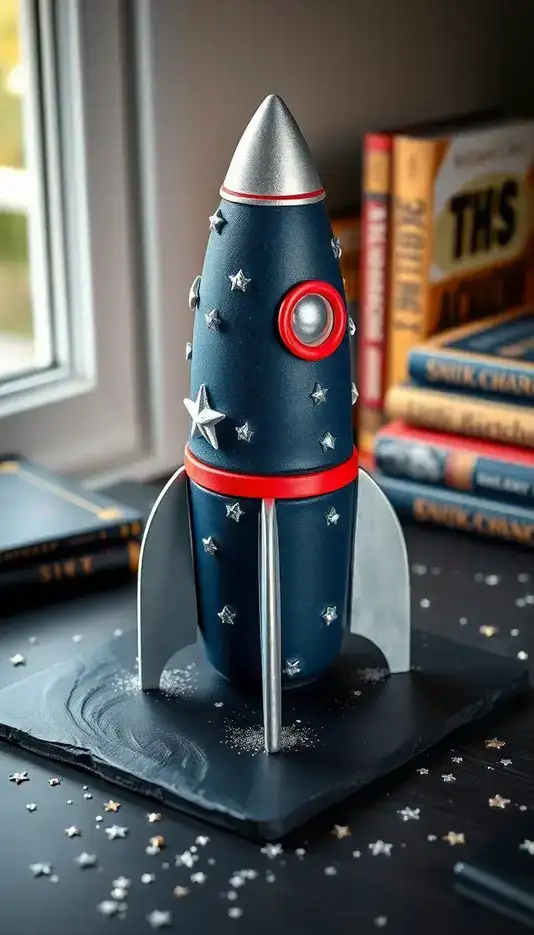 Little Explorer’s Spaceship Cake