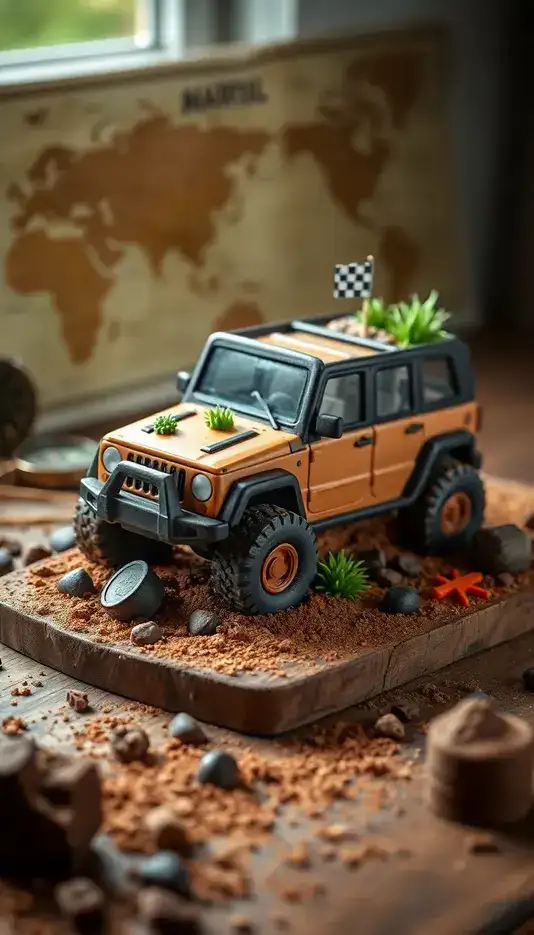 Off-Road Adventure Cake