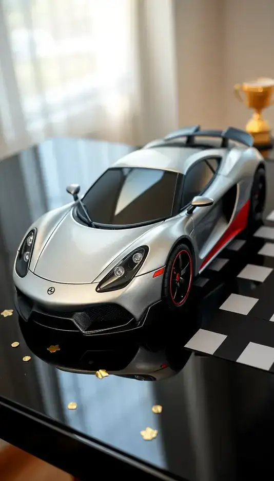 Luxury Sports Car Cake