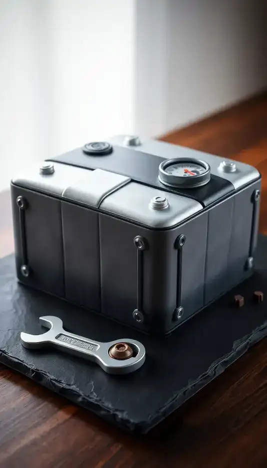 Fuel Tank Frosting Cake