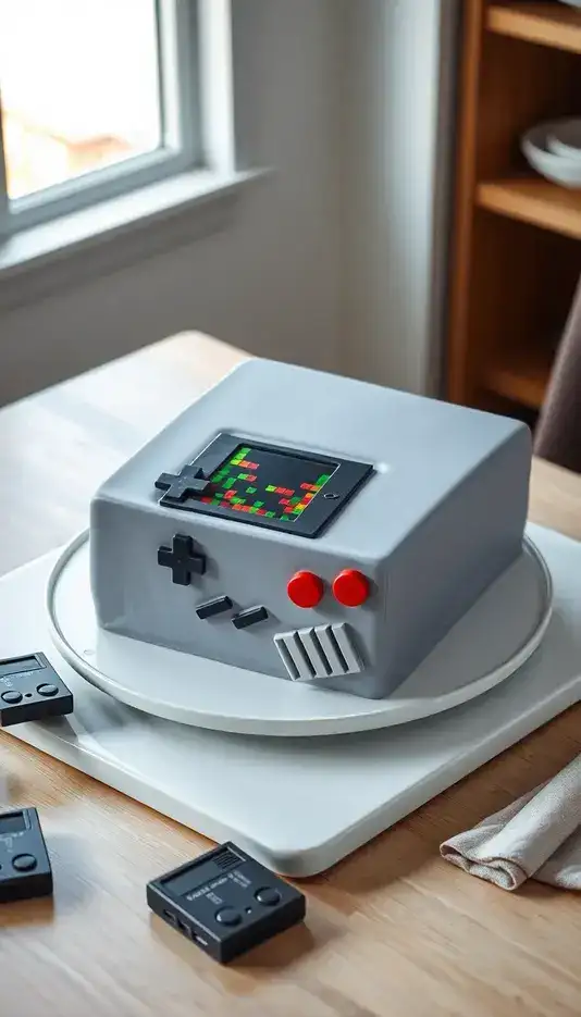Classic Game Boy Cake
