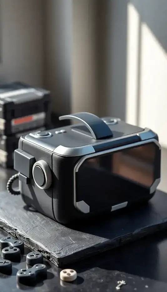 VR Headset Inspired Cake