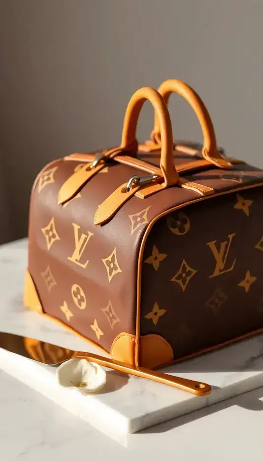 Edible Flower Meadow Cake