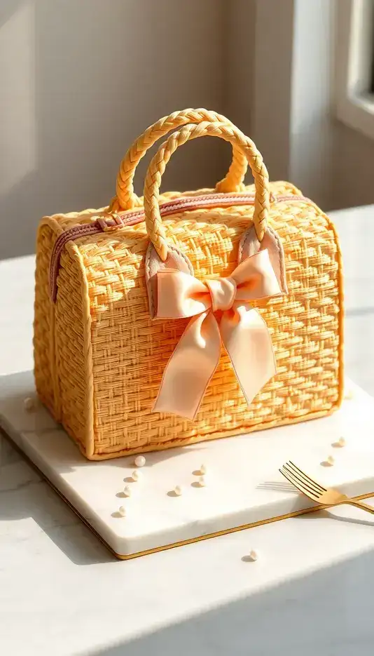 Ethereal Wildflower Garden Cake