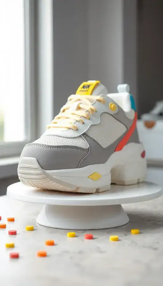 Chunky Dad Shoe Inspired Cake