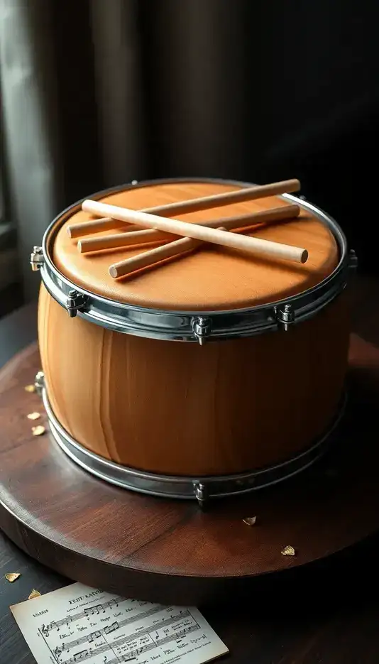 Rough-Edge Iced Cake with Eucalyptus Garland