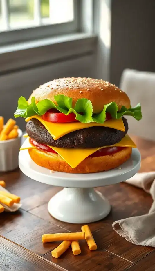 Crystal Sugar Geode Panel Cake