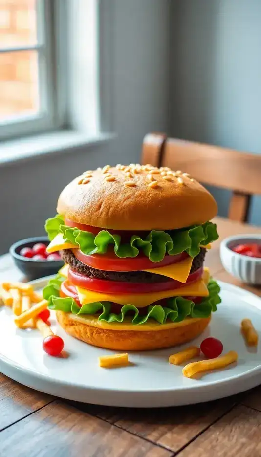 Bold Rainbow Ombre Layers