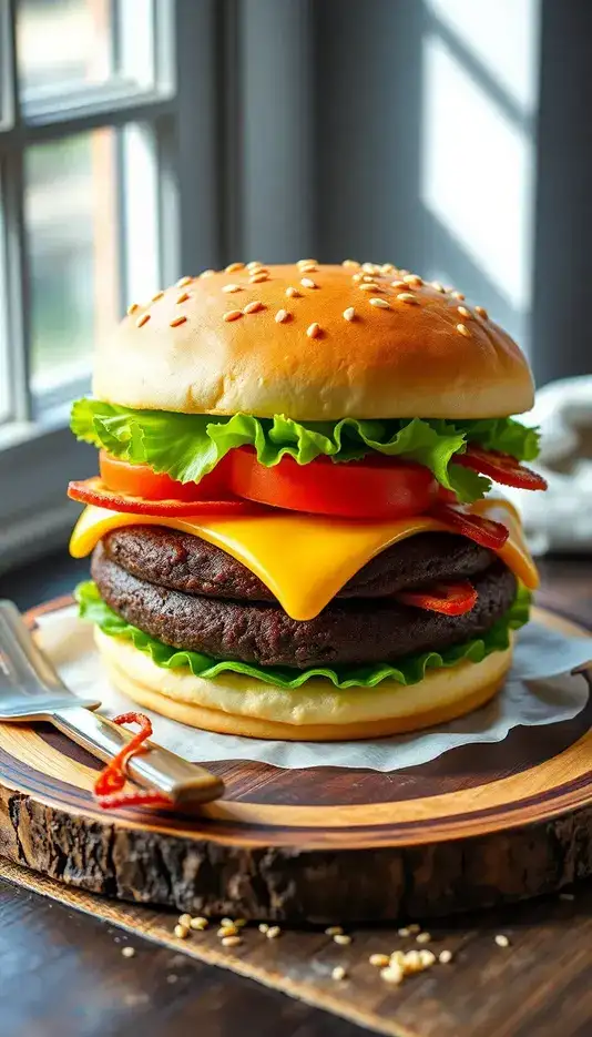 Sky Blue to Navy Ombre Naked Cake