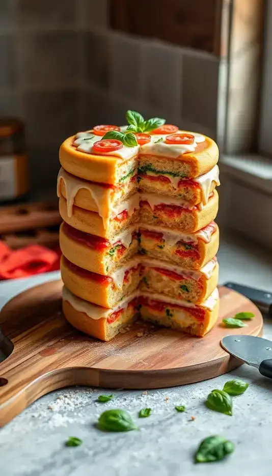 How to Bake and Assemble Your Own Pizza Cake
