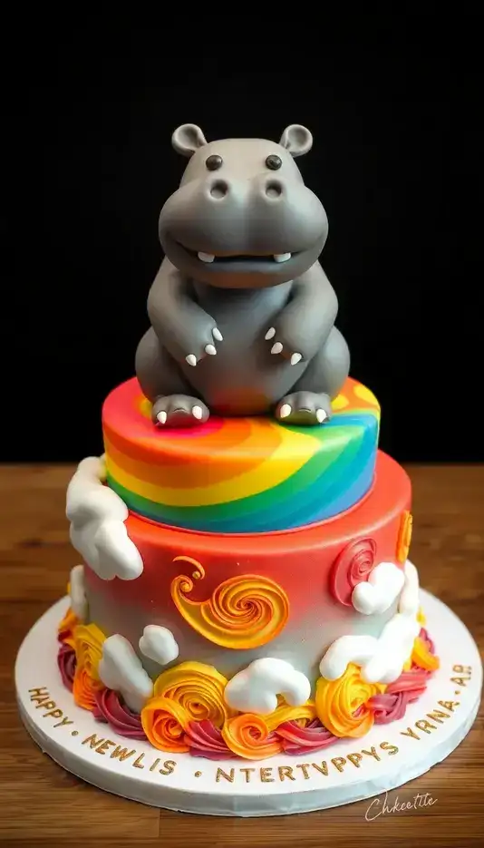 Citrus Slices And Mint Cake