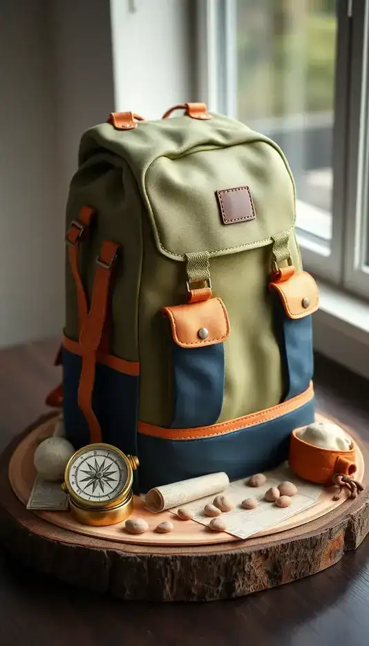 Woodland Path Nature Walk Cake