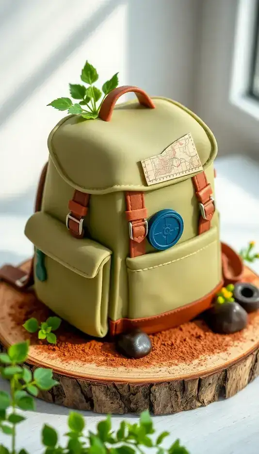 Delicate Fondant Hearts Cake