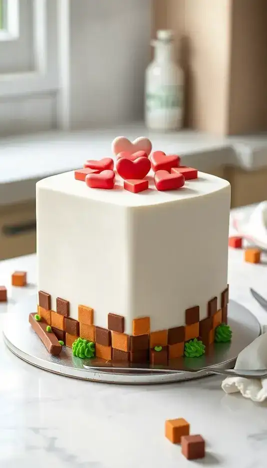 Geometric Chevron With Pastel Hues