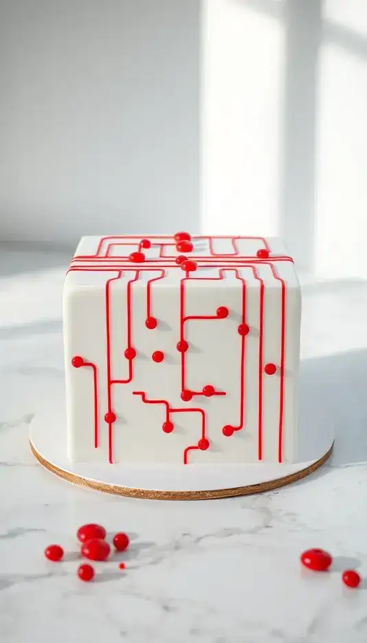 Redstone Circuit Candy Cake
