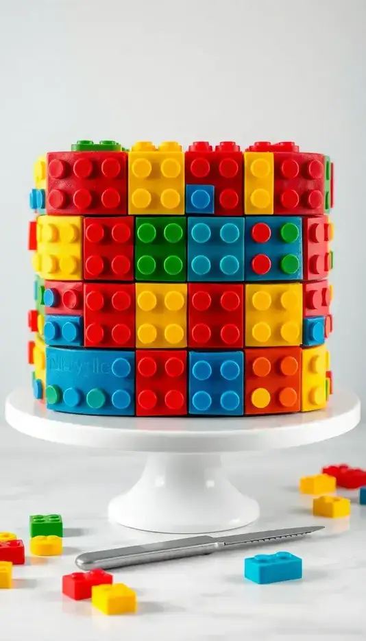 Sunset Ombré Petal Cake