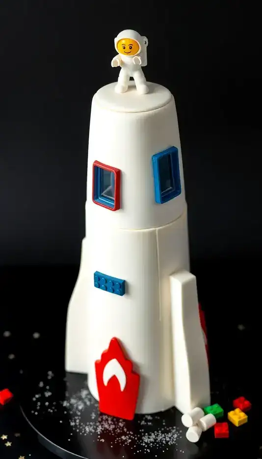 Pink and Gold Polka Dot Cake