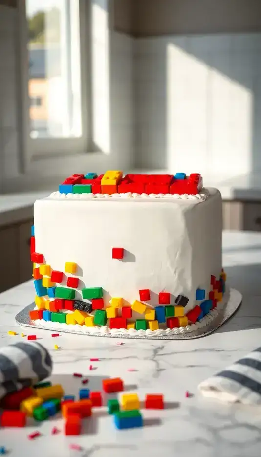 Daisy Meadow Cupcake Cake