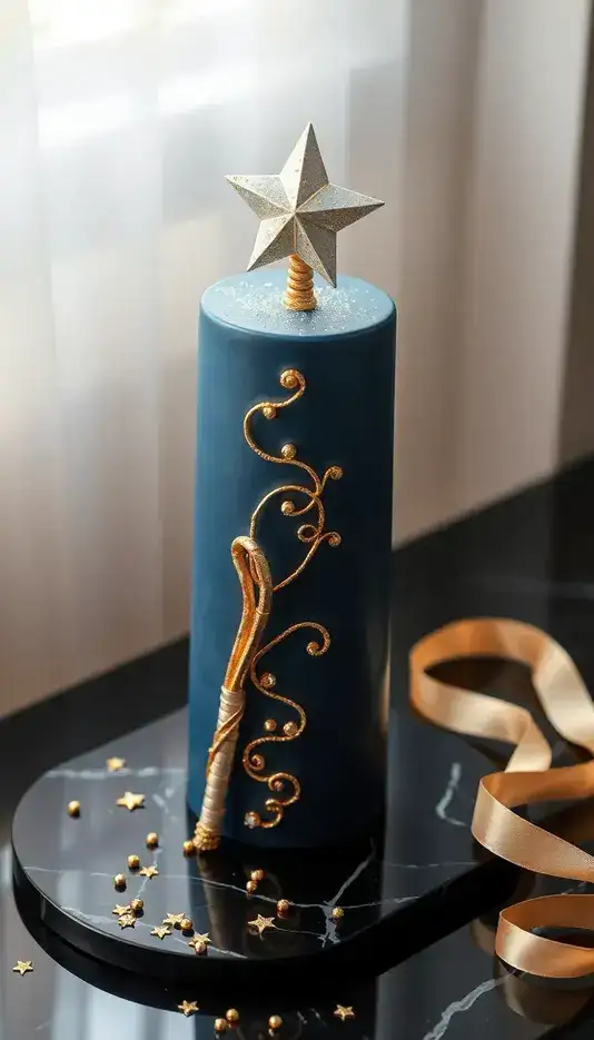 Pearl Dot Buttercream Cake