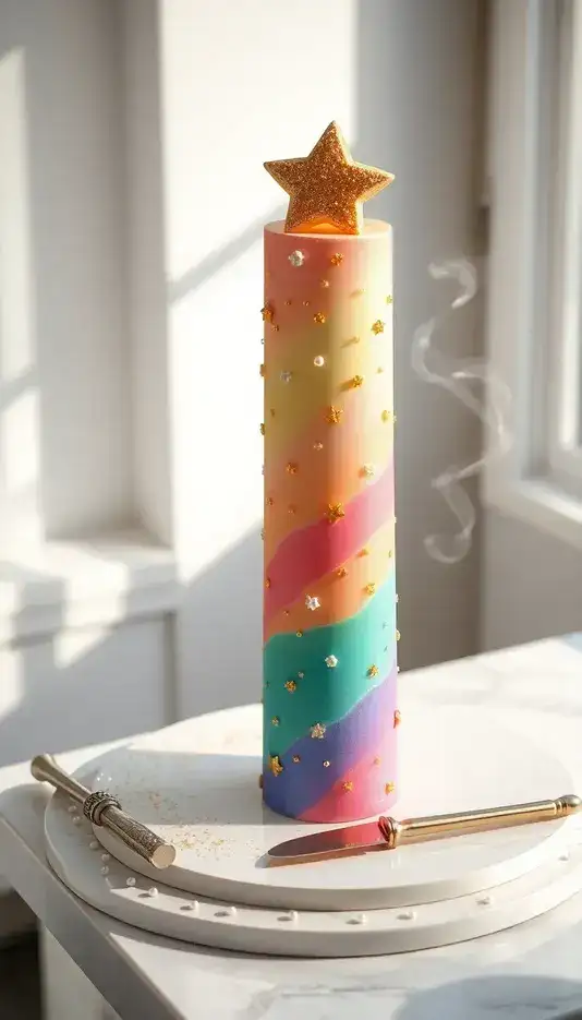 Lavender Monochrome Whip Cake