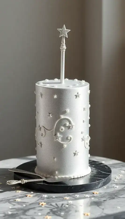 Pastel Ombre Block Cake