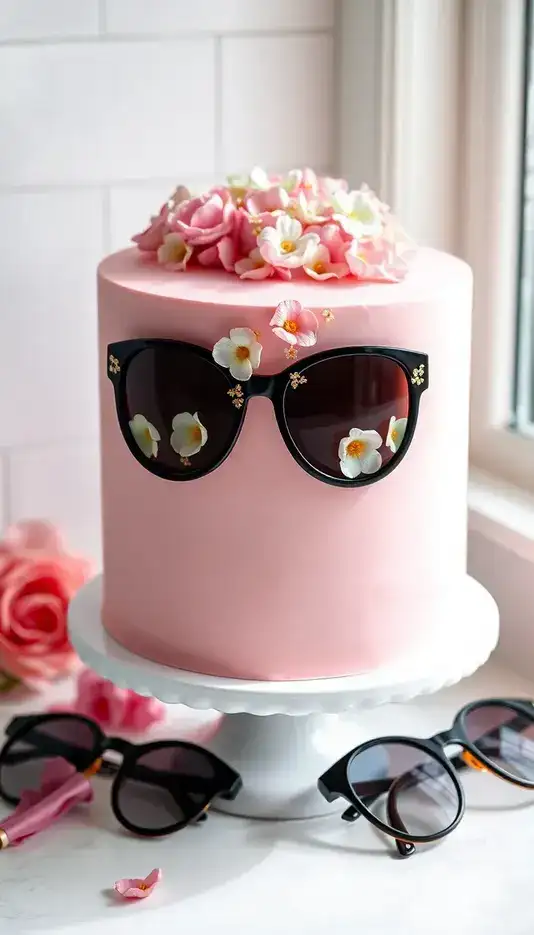 Macaron-Topped Birthday Letter