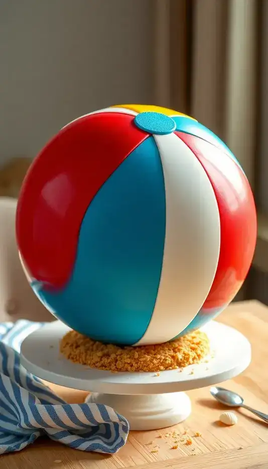 Modern Hexagon Cake With Neutral Palette