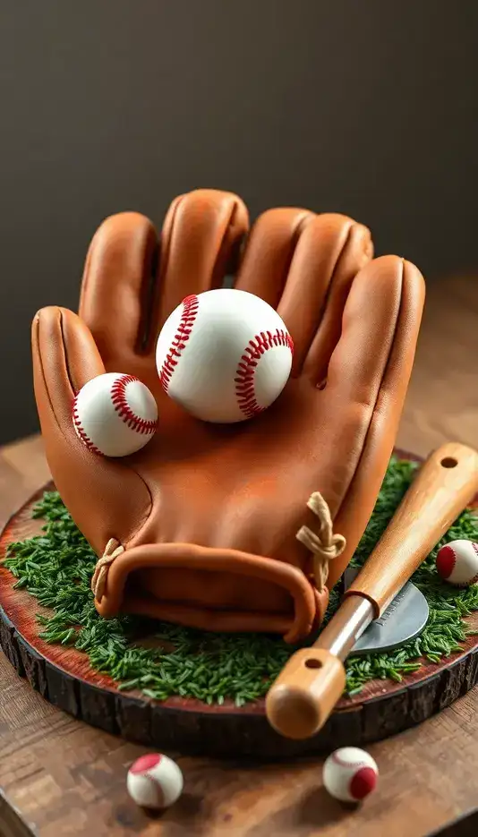 Berry Ombre With Edible Flowers