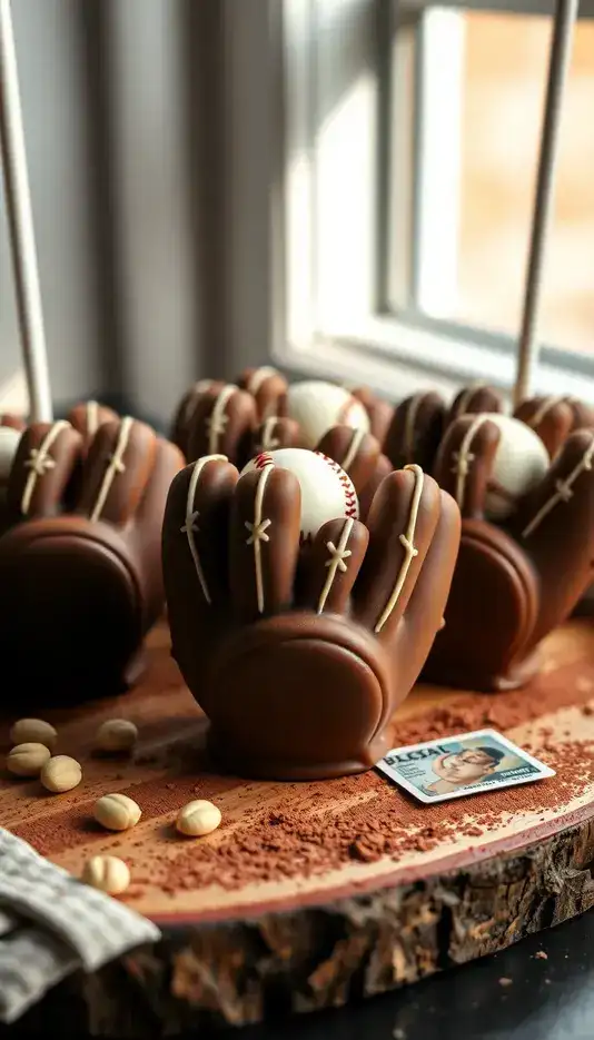 Glove Shaped Cake Pops