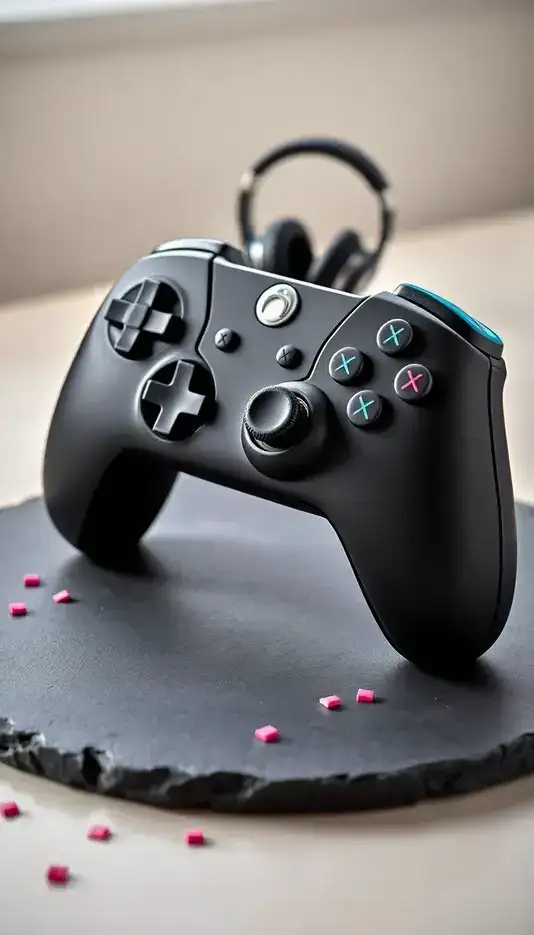 Modern Console Controller Cake Style