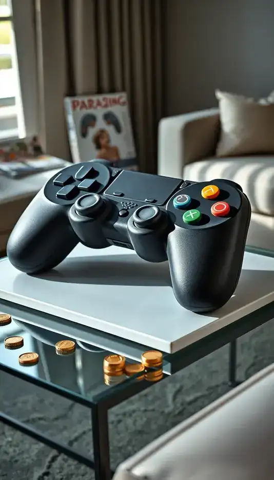 Colorful Button Detail Cake