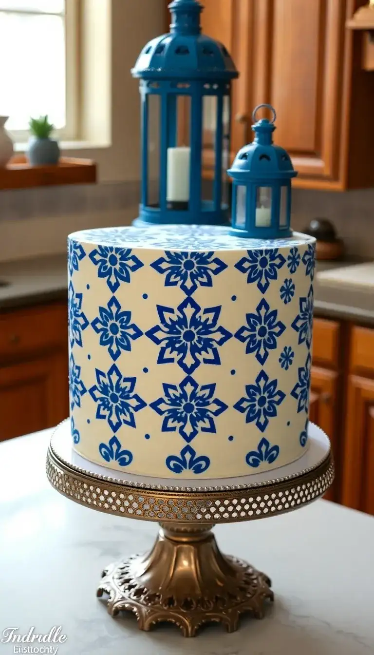 Blue Moroccan Tiles