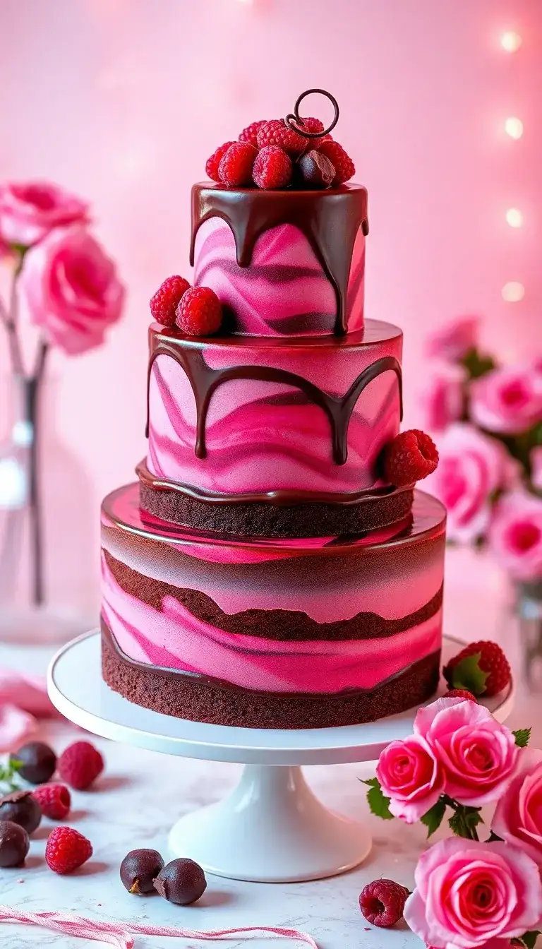 Chocolate Raspberry Romance
