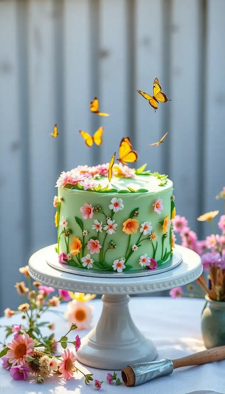 Spring Butterfly Garden