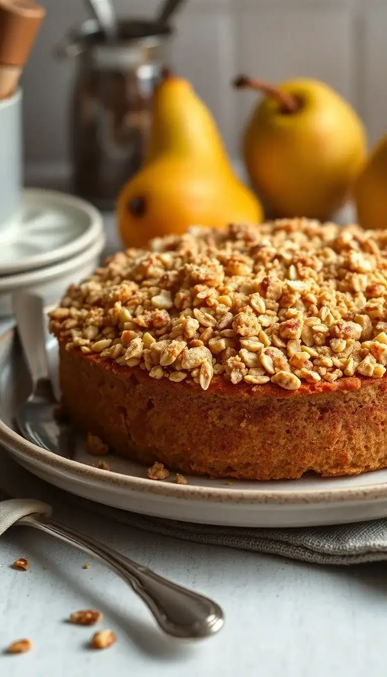 Pear Crumble Comfort