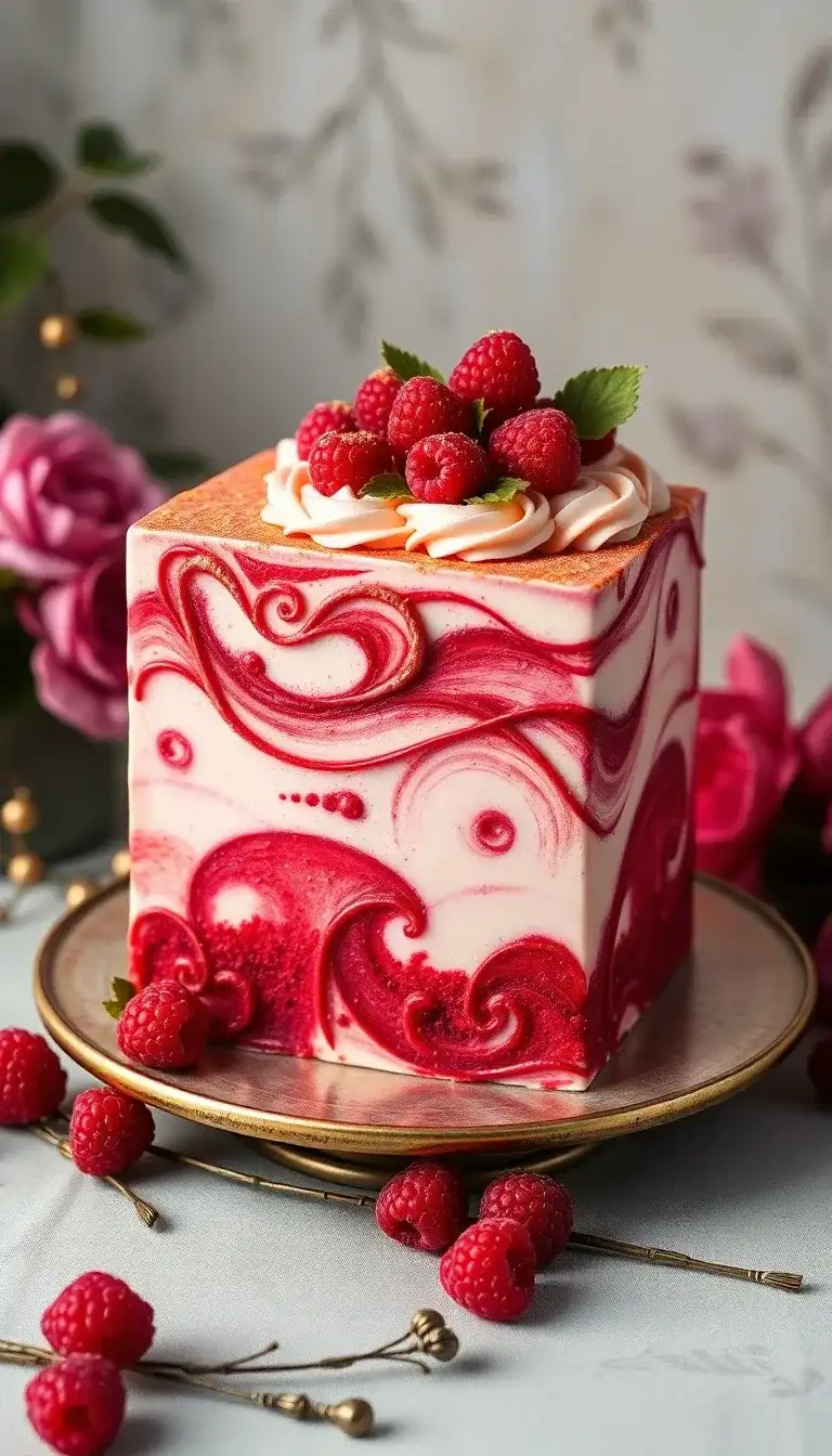 Art Nouveau Raspberry