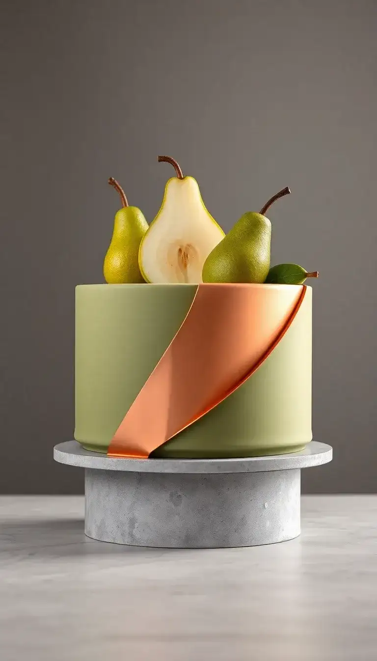 Modern Pear Geometric