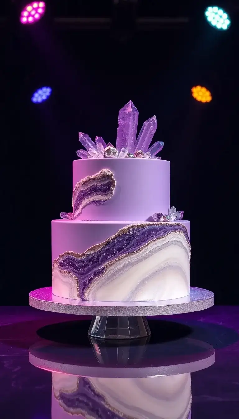 Lavender Crystal Cave