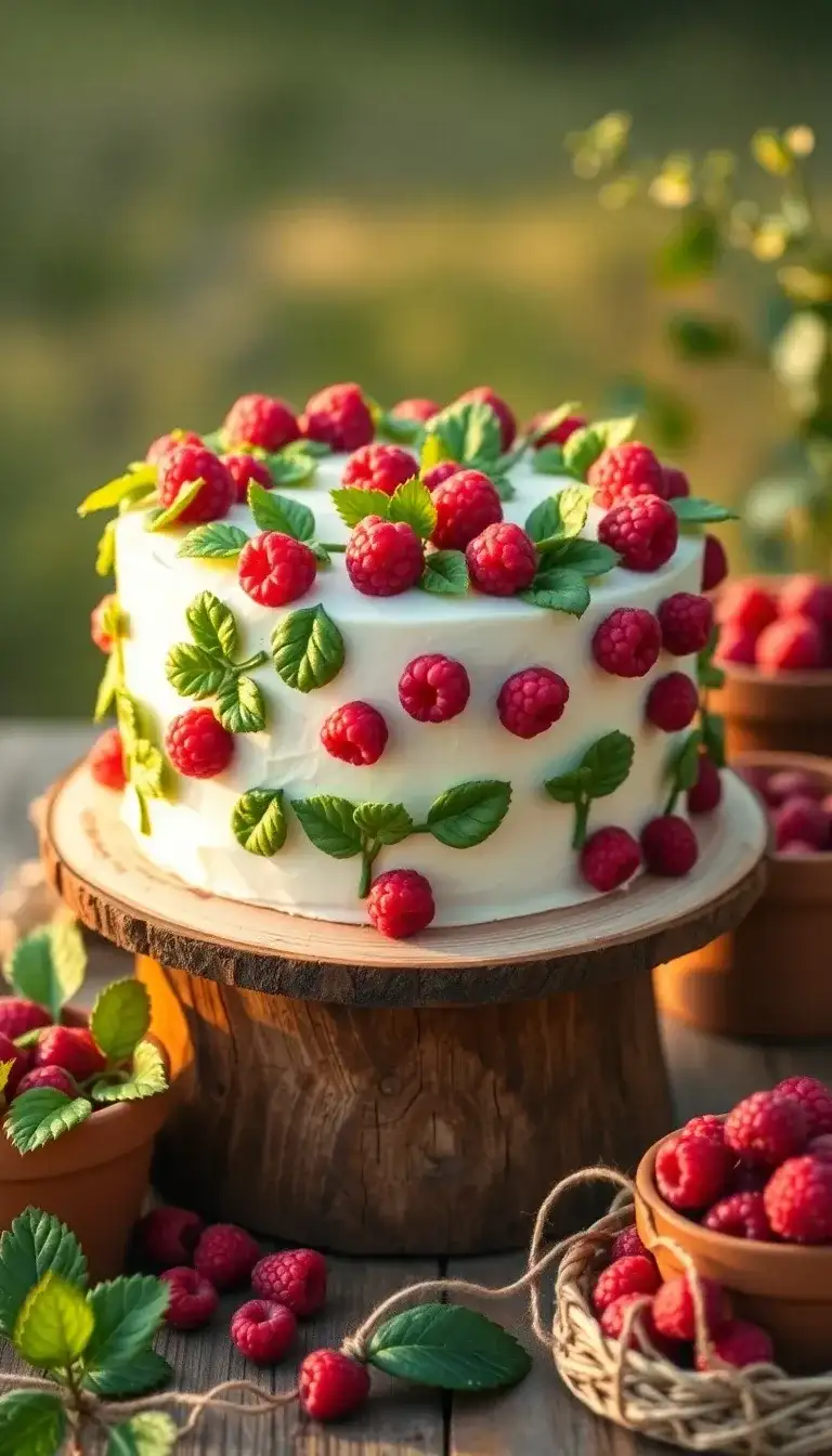 Wild Raspberry Patch