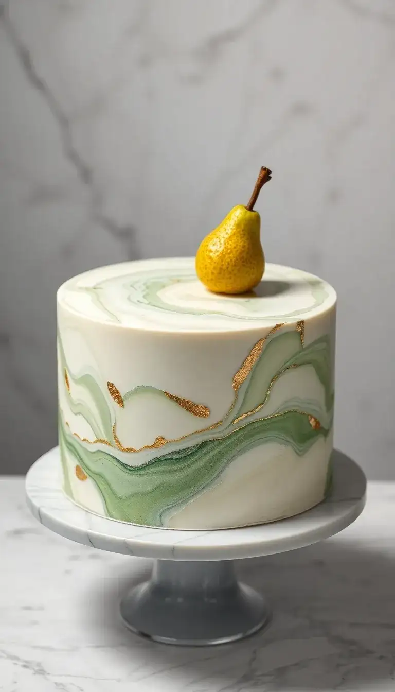 Modern Pear Marble