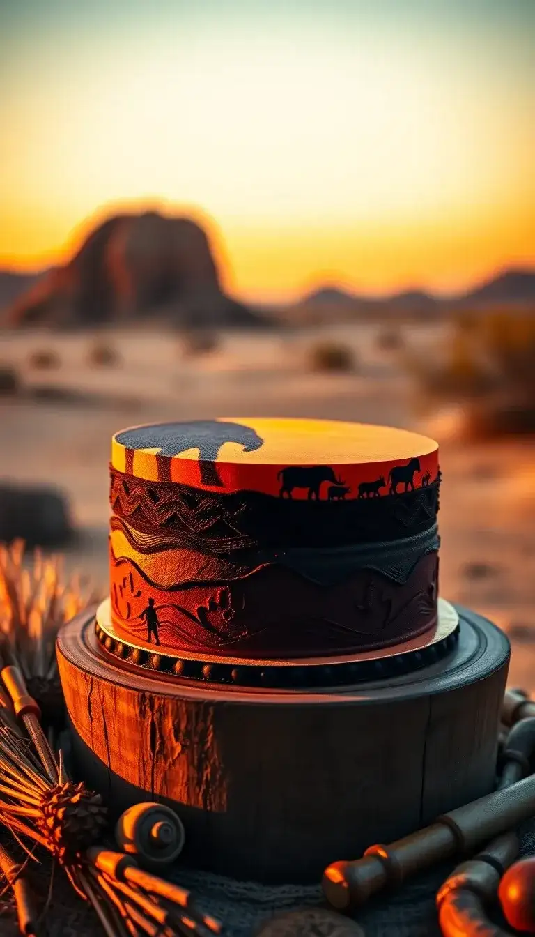 African Safari Sunset