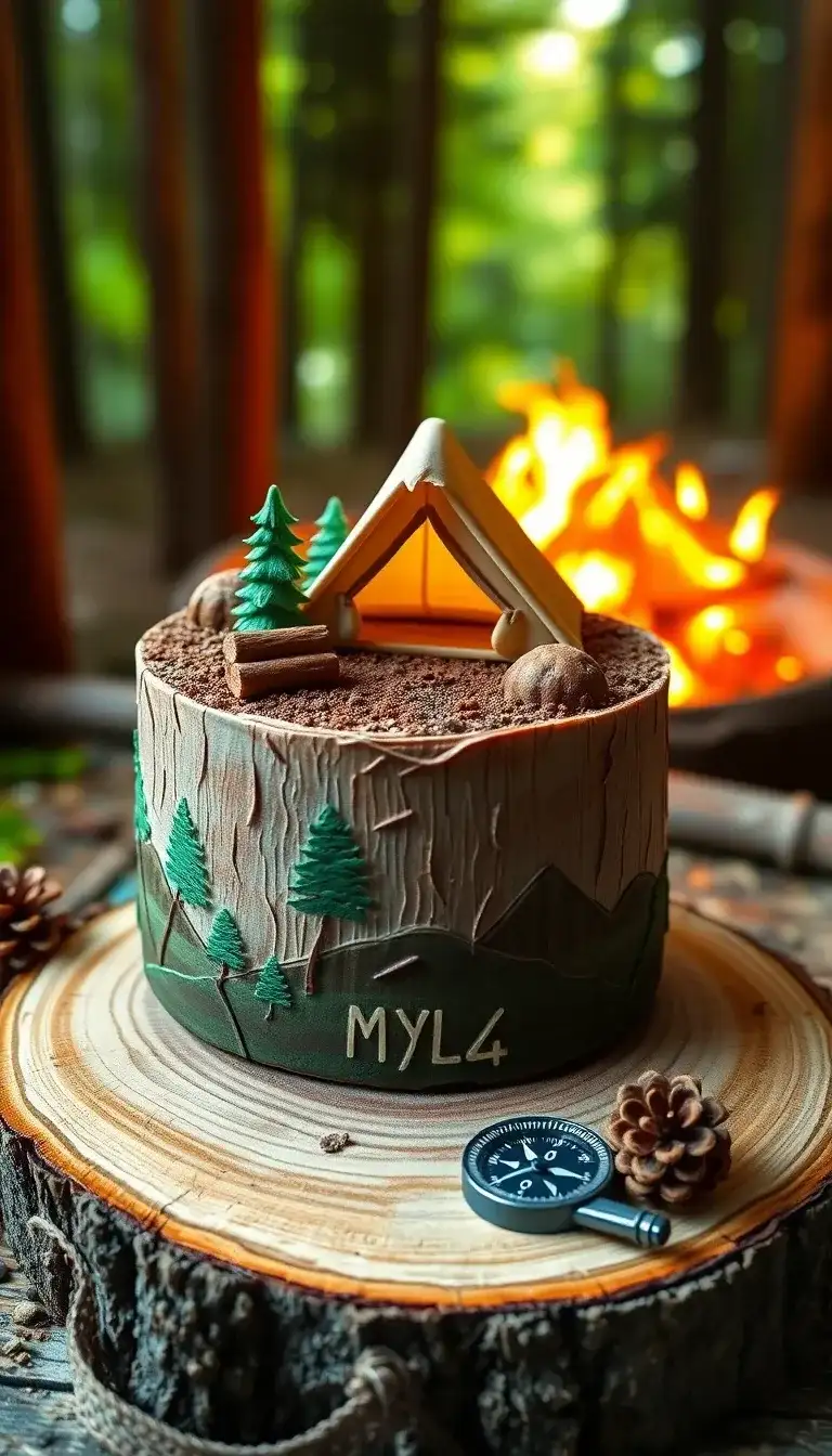 Camping Adventure Dad