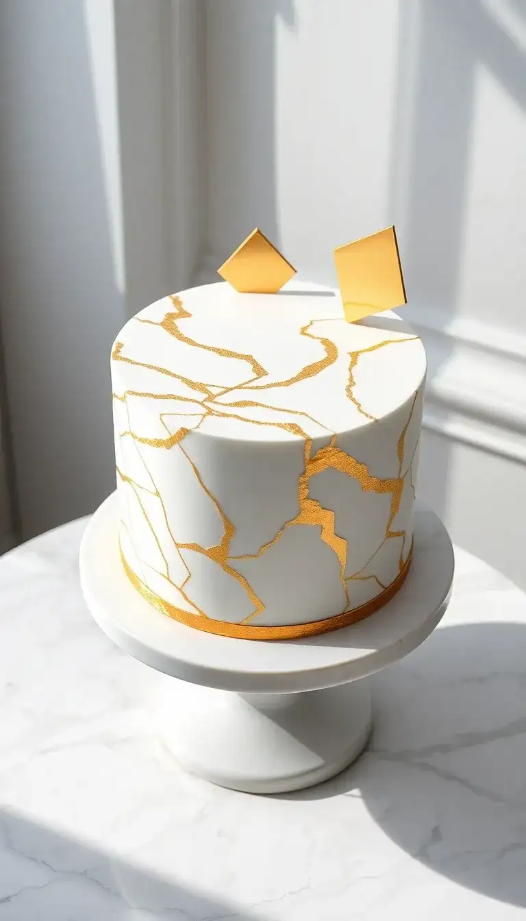 Marbled Gold Elegance