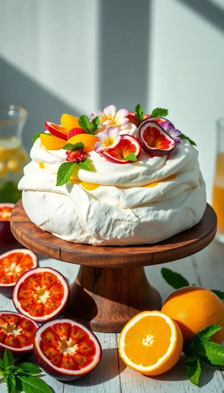 Tropical Passion Pavlova